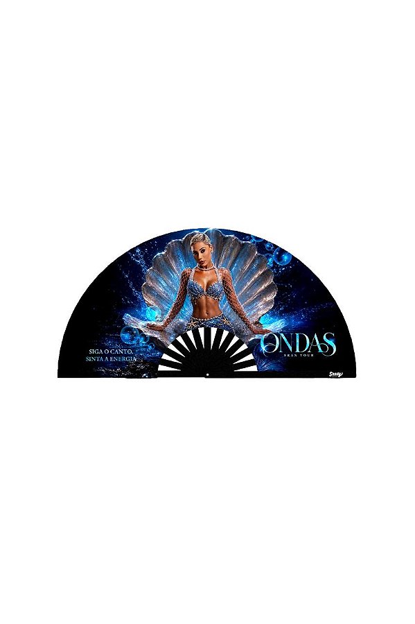 Leque Bambu Premium Ondas Tour Fran Albuquerque A/C