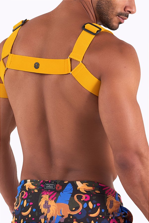 Harness Amarelo (Com Bracelete)