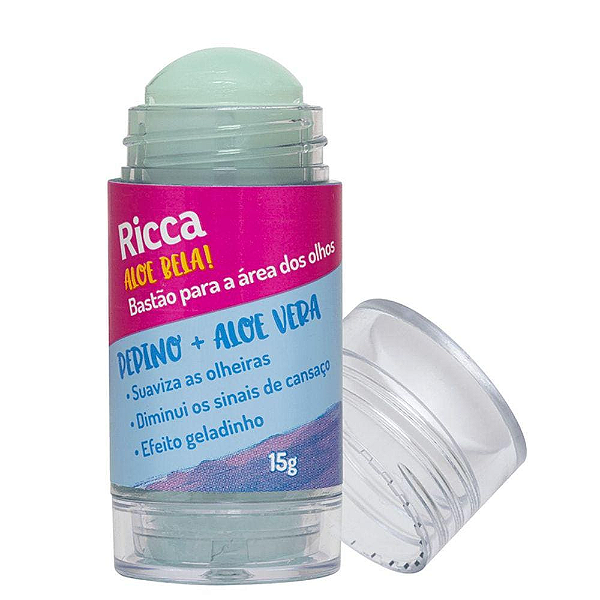 Bastão Para Área Dos Olhos Aloe Bela 15g - Ricca