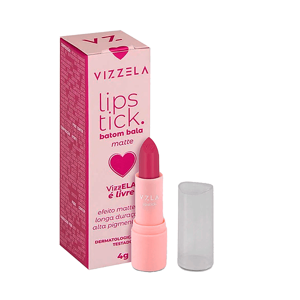 Batom Bala Cor 05 Livre - Vizzela