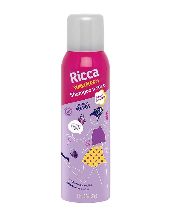 Shampoo a Seco Berries 150ml - Ricca