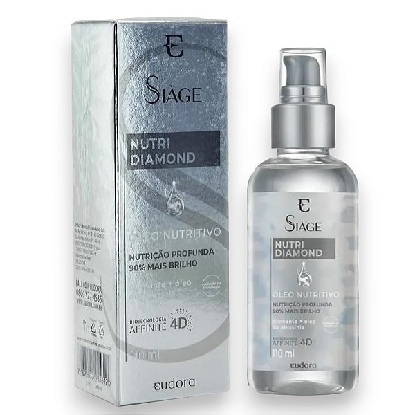 Óleo Capilar Nutri Diamond 110ml - Siàge