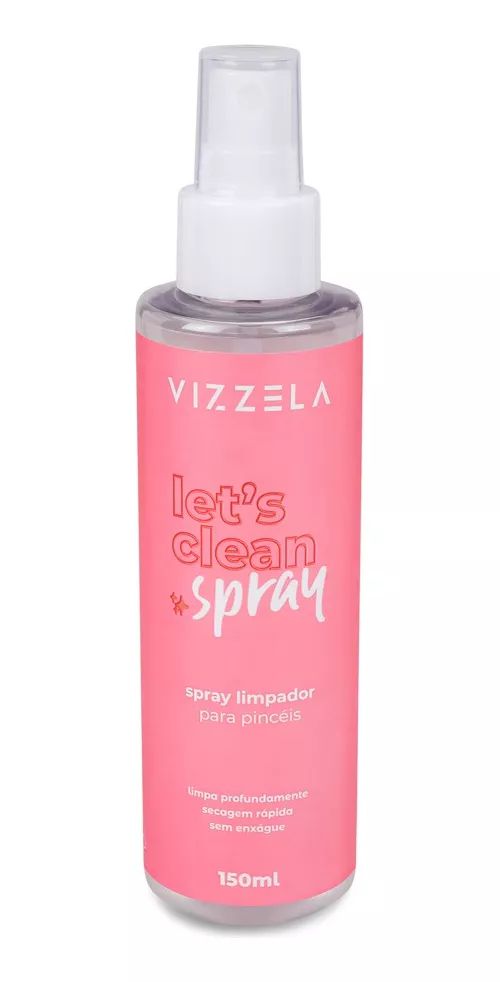 Spray Limpador para Pincéis 150ml - Vizzela