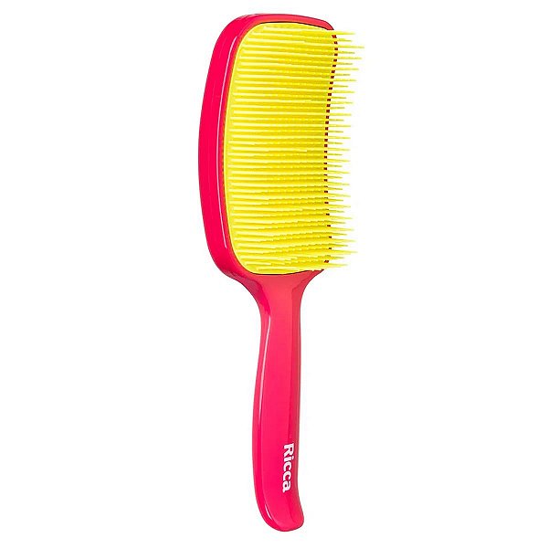 Escova Raquete Flex Pink - Ricca