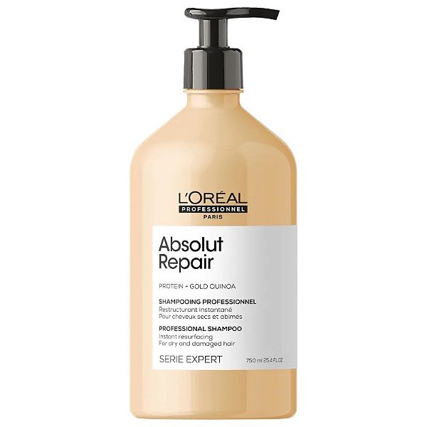 Shampoo Absolut Repair Gold 750ml - Loreal Professionnel