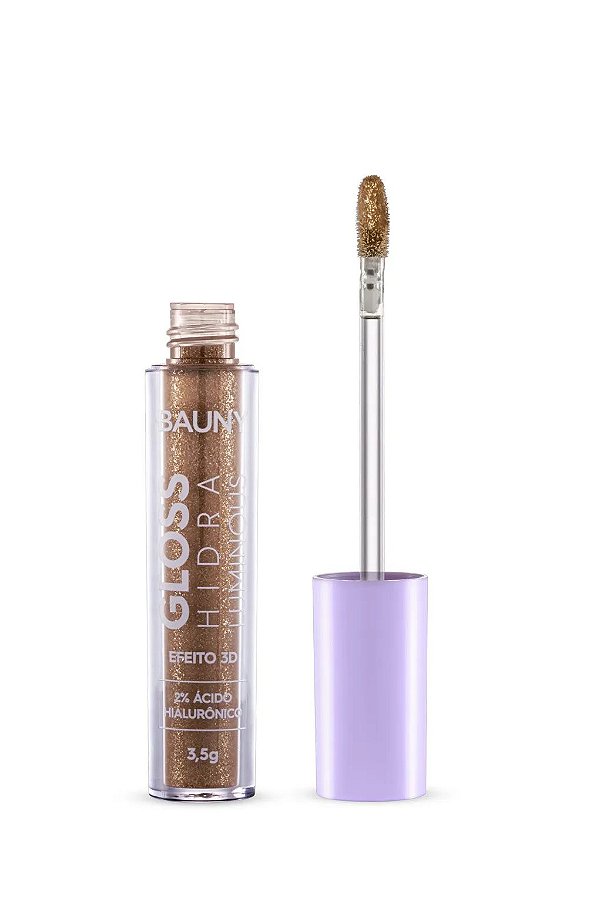 Gloss Hidra Luminous 3D Choco Glow - Bauny