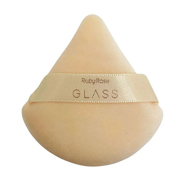 Esponja para Pó Powder Puff Glass - Ruby Rose