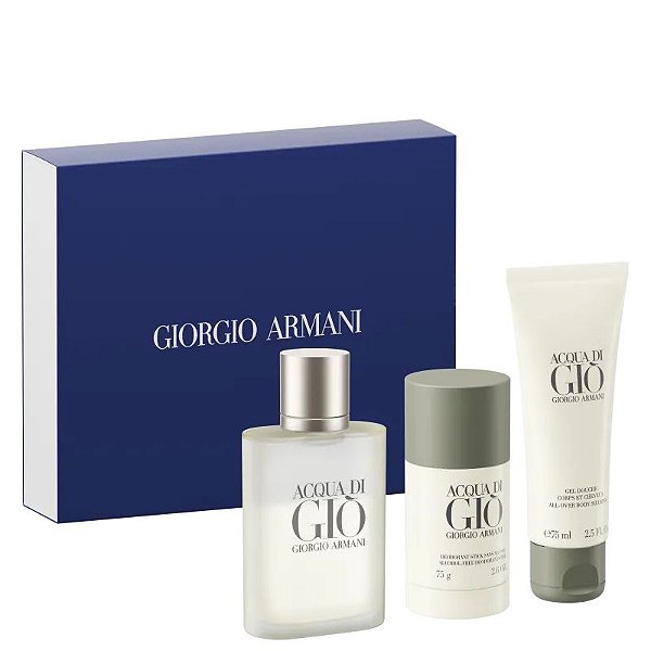 Kit Acqua Di Gio Masculino EDT 100ml - Giorgio Armani