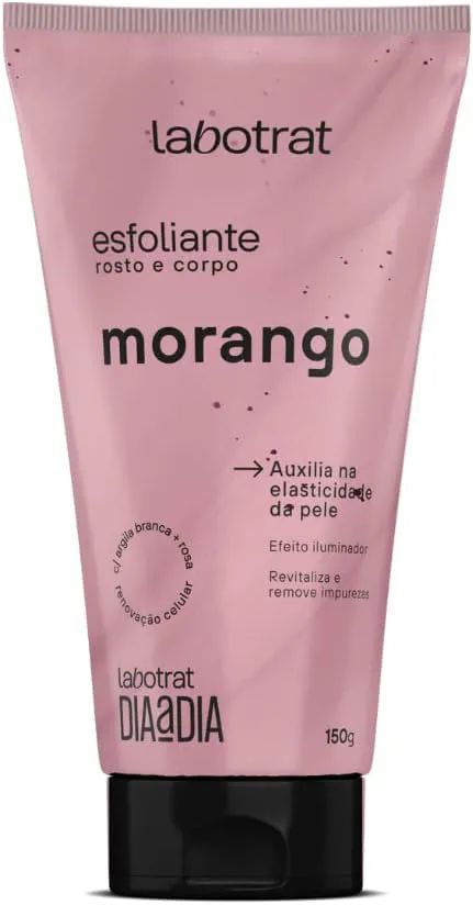 Esfoliante Rosto e Corpo Morango 150g - Labotrat