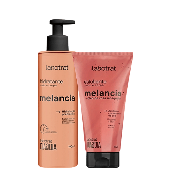 Kit Hidratante e Esfoliante Rosto Corpo Melancia - Labotrat