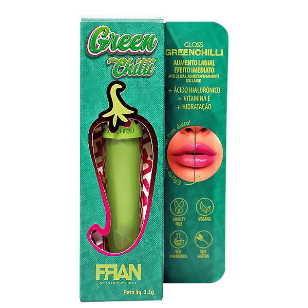 Gloss Labial Volume Greenchilli - Fran by Franciny Ehlke