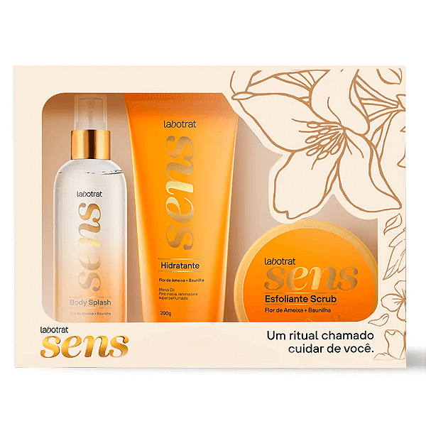 Kit Sens 3 Itens Flor de Ameixa e Baunilha - Labotrat