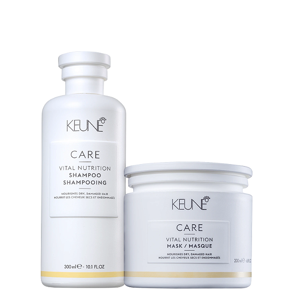 Kit Shampoo e Máscara Capilar Vital Nutrition - Keune