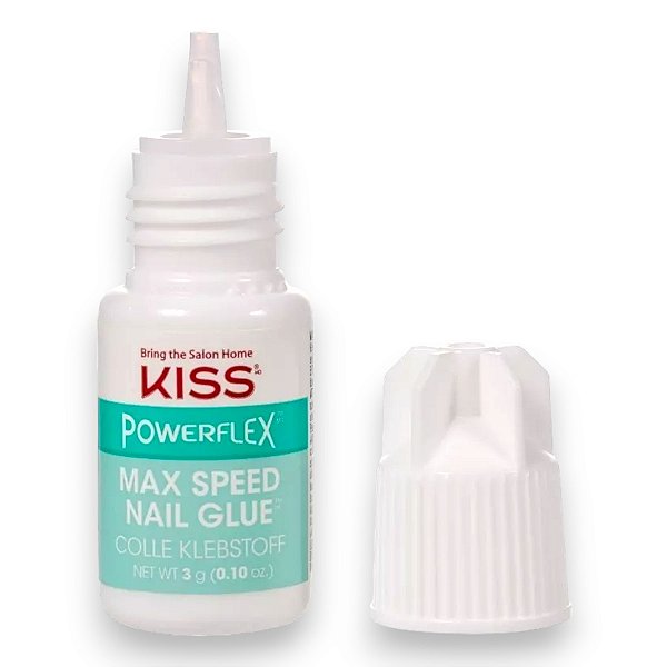 Cola de Unhas Secagem Rápida Powerflex 3g - Kiss NY