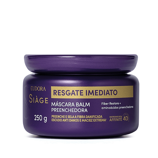 Máscara Capilar Resgate Imediato 250g - Siàge