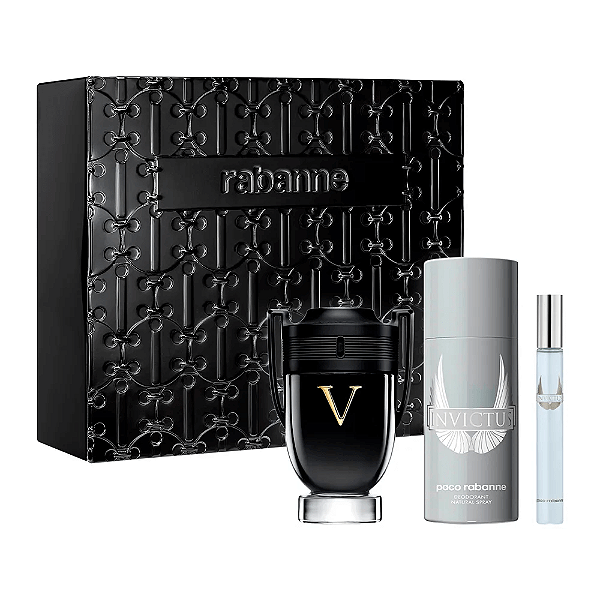 Kit Invictus Victory Extrême EDP Masculino - Paco Rabanne