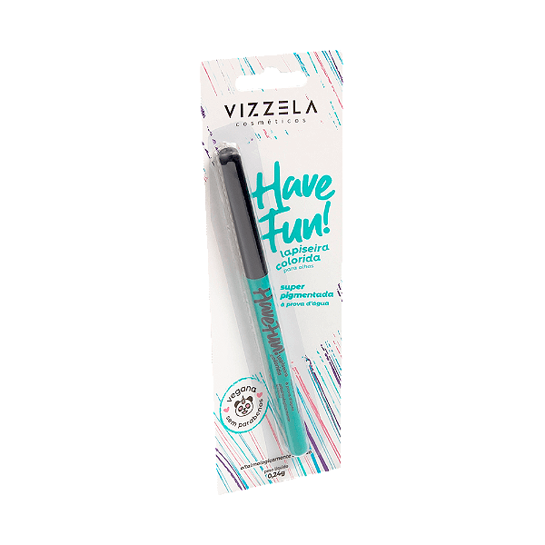Lapiseira para Olhos Have Fun Verde - Vizzela