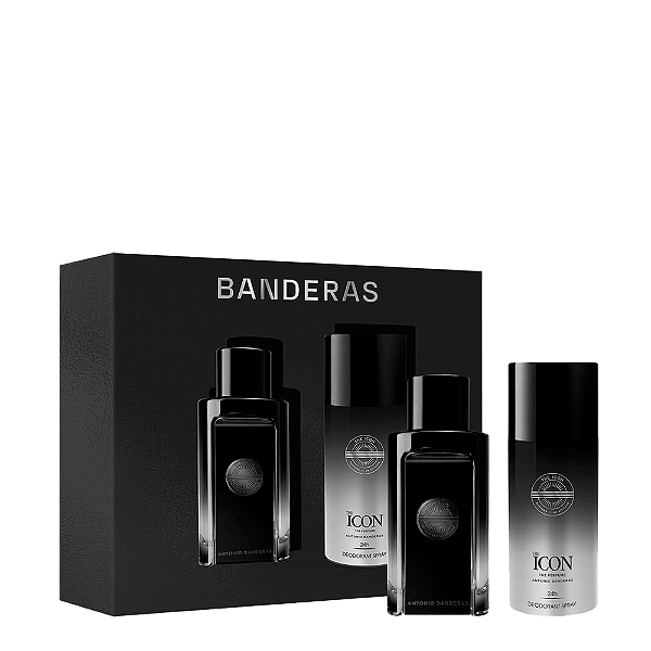 Kit Perfume The Icon EDP + Desodorante - Antonio Banderas