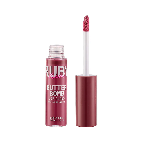 Gloss Labial Butter Bomb Blushing - Ruby Kisses