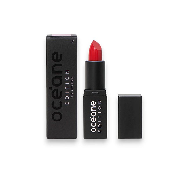 Mini Batom Vermelho Semi-Matte Red Kiss - Océane