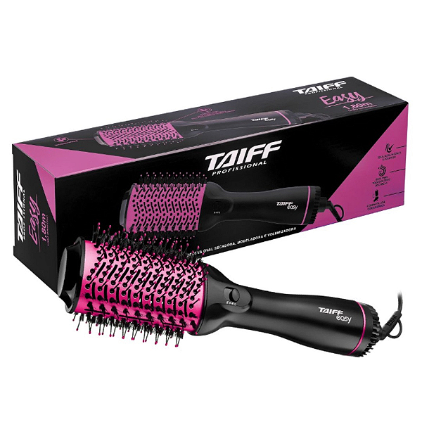 Escova Secadora Pink Easy 1200w 220V - Taiff