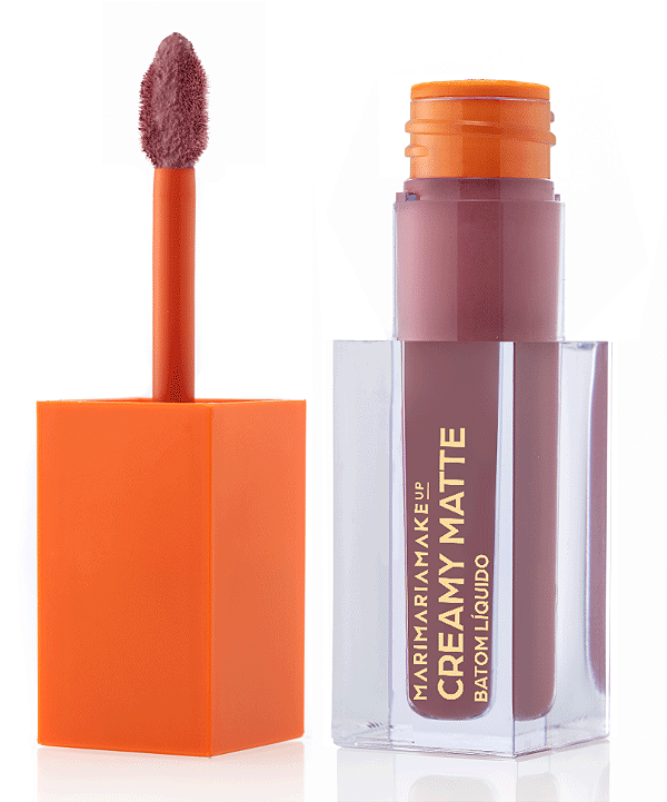 Batom Líquido Creamy Matte Rose Nude - Mari Maria