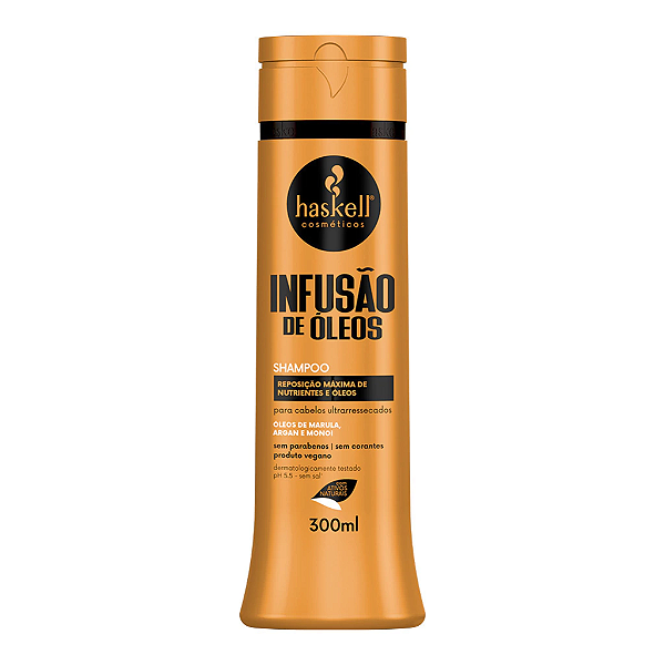 Shampoo Infusão de Óleos 300ml - Haskell