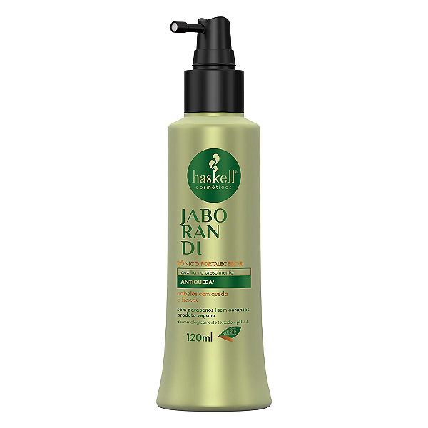 Tônico Fortalecedor Jaborandi Antiqueda 120ml - Haskell