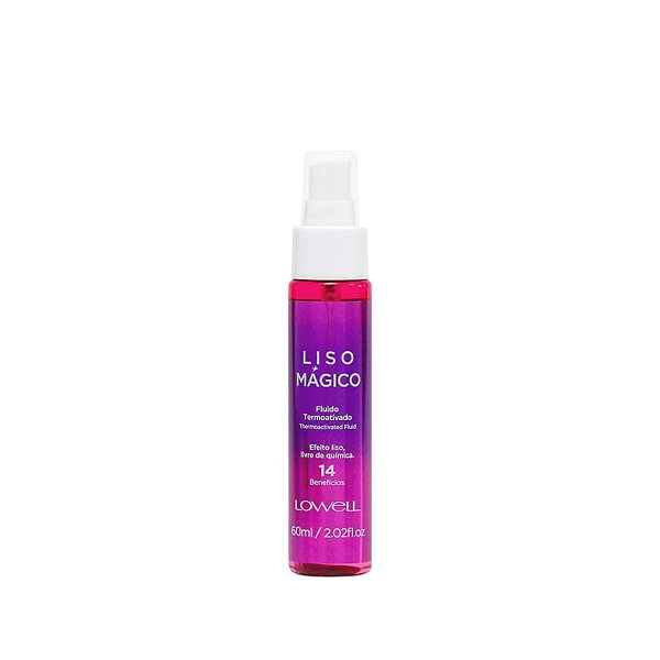 Fluido Termoativado Liso Mágico 60ml - Lowell