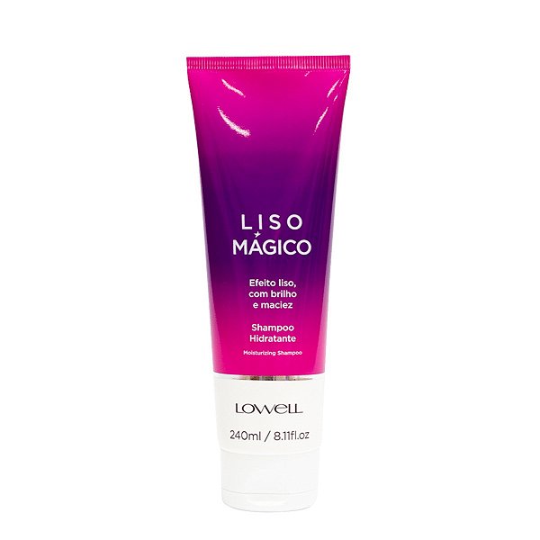 Shampoo Hidratante Liso Mágico 240ml - Lowell