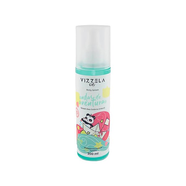 Body Splash Infantil Ondas de Aventura 200ml - Vizzela