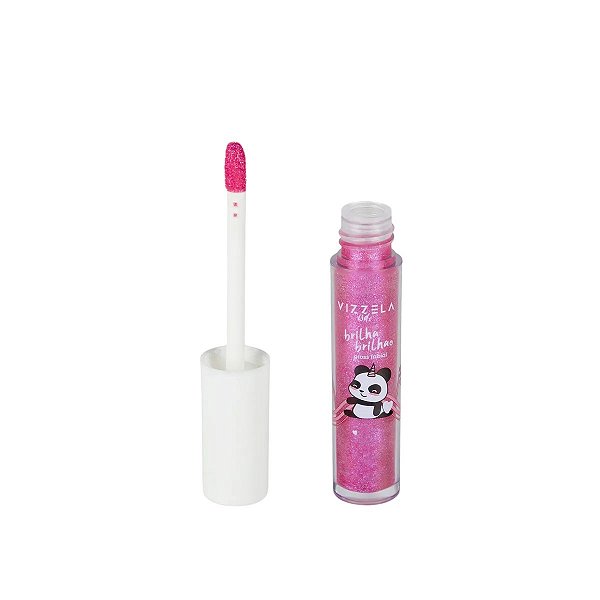 Gloss Labial Infantil Brilha Brilha Cor Vagalume - Vizzela