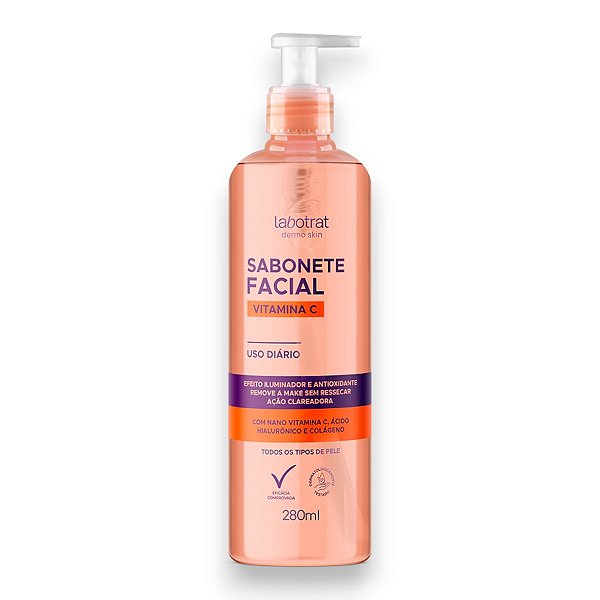 Sabonete Facial Vitamina C 280ml - Labotrat