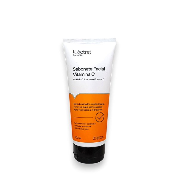 Sabonete Facial Vitamina C Dermo Skin 100ml - Labotrat