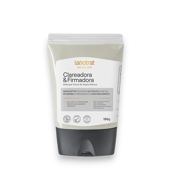 Máscara Facial de Argila Branca 130g - Labotrat