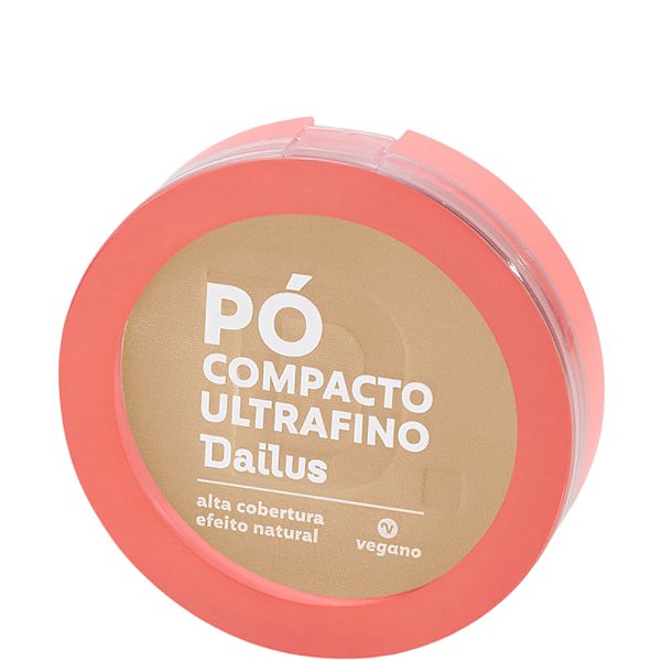 Pó Compacto Ultrafino Cor D4 Claro - Dailus