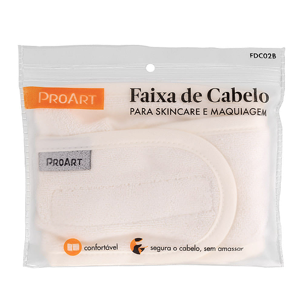 Faixa De Cabelo Branca - Proart