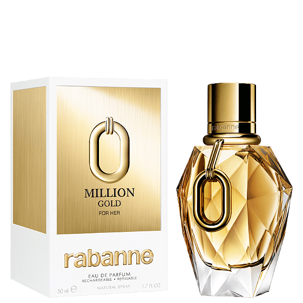 Perfume Million Gold For Her EDP Feminino 50ml - Rabanne