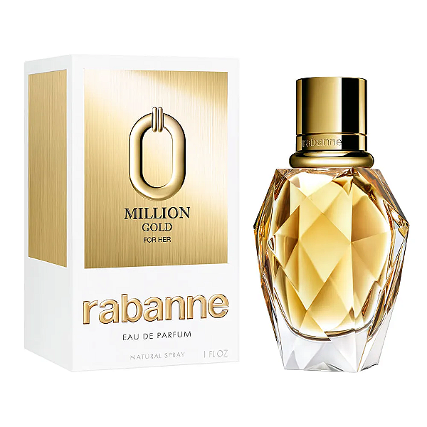Perfume Million Gold For Her EDP Feminino 90ml - Rabanne