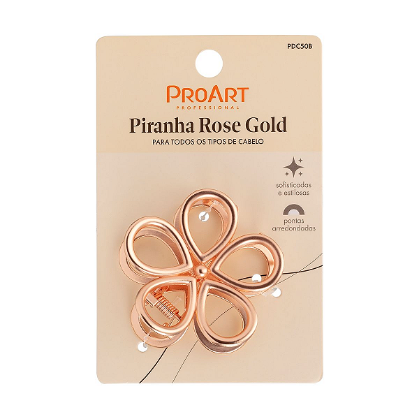 Piranha Rose Gold Flor - Proart