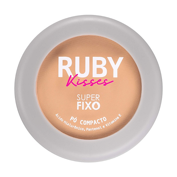 Pó Compacto Super Fixo Cor 131 - Ruby Kisses