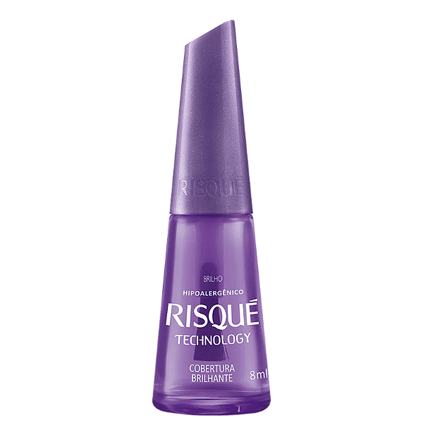 Esmalte Base Cobertura Brilhante - Risque