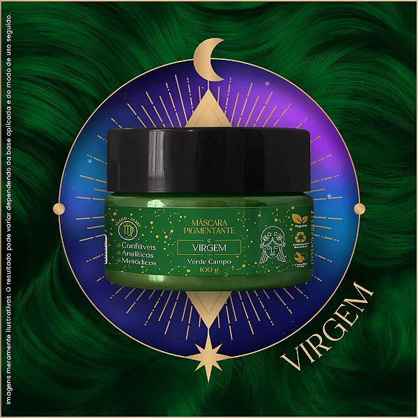 Mascara Pigmentante Signos Virgem - Kamaleão Color