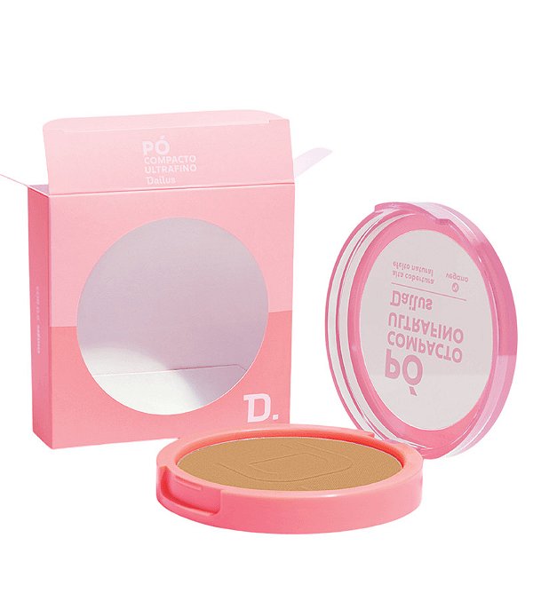 Pó Compacto Ultrafino Cor D6 Médio - Dailus