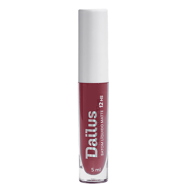 Batom Liquido Matte Cor Marsala - Dailus