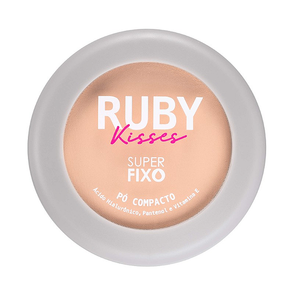 Pó Compacto Super Fixo Cor 118 - Ruby Kisses