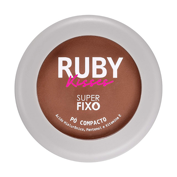 Pó Compacto Super Fixo Cor 340 - Ruby Kisses