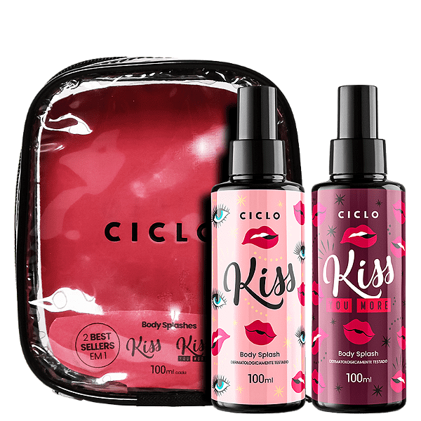 Kit Body Splash Kiss + Kiss You More - Ciclo