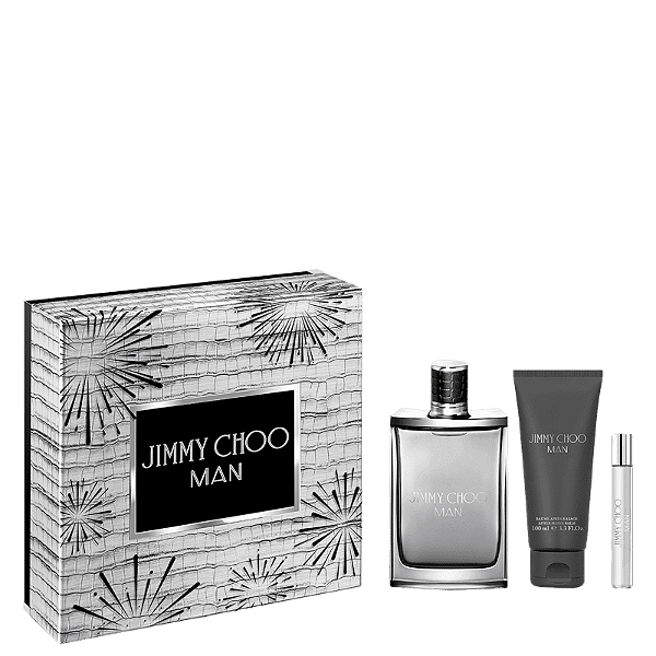 Kit Perfume Eau de Toilette 100ml + Eau de Toilette 7,5ml + Sabonete 100ml - Jimmy Choo