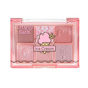 Paleta De Sombras 6 Cores A - City Girls